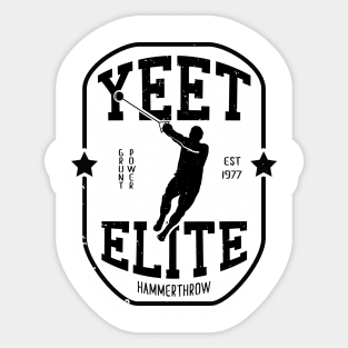 Yeet Elite Hammerthrow 2 Track N Field Athlete Sticker